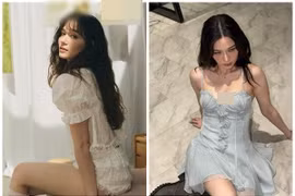 Nhan sắc gợi cảm của nữ ca sĩ Violette Wautier