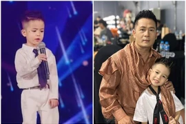 Con trai Bằng Kiều mê hát, kháu khỉnh như hot boy nhí