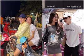 Cặp đôi mới Vbiz Quỳnh Lý - Tú Hảo khoe chuyện tình 'trái dấu'