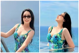 Hình ảnh áo tắm gây chú ý của Trịnh Kim Chi