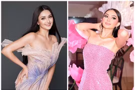 Hoa hậu Hoàn vũ Philippines 2025 đẹp như búp bê, ngày càng quyến rũ