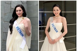 Kiều Duy đẹp ngọt ngào ở Miss International 2025