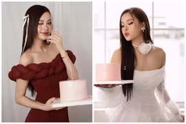 Á hậu Miss World Vietnam 2023 Đào Hiền gợi cảm đón sinh nhật