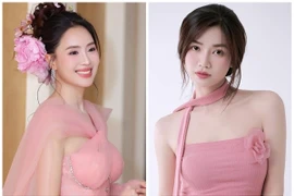 Đọ vẻ gợi cảm giữa Hồng Diễm - Anh Đào 