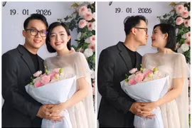 Á hậu Quản Hân rạng rỡ trong ngày dạm ngõ bên nửa kia