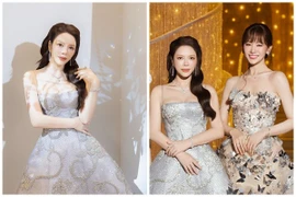 Lý Nhã Kỳ đọ sắc Hari Won ở sự kiện