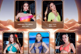 Nhan sắc top 5 Người đẹp biển của HH Hoàn vũ Việt Nam 2025