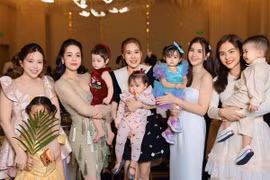 Sao Việt tề tựu dự tiệc sinh nhật con gái Nhật Kim Anh