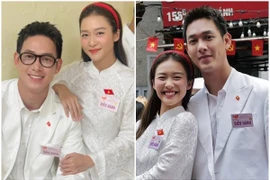 Khả Ngân hội ngộ bạn trai màn ảnh Song Luân