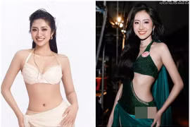 Tân Hoa hậu Việt Nam Hà Trúc Linh khoe dáng nuột với bikini