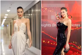 Phương Mai làm MC song ngữ, sắc vóc gây mê