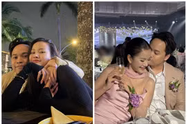 Á hậu Hương Ly tấm tắc khen chồng sau đám cưới