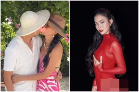 "Mỹ nhân da nâu" Mâu Thủy ngày càng gợi cảm, hạnh phúc