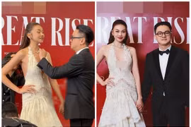 Siêu mẫu Thanh Hằng được chồng chiều chuộng