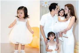 Con gái thứ hai của Đông Nhi xinh như búp bê trong tiệc sinh nhật