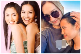 Kim Hiền thân với Tăng Thanh Hà, sống bình yên ở trời Tây