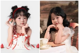 Con gái Quách Ngọc Tuyên gây sốt với vẻ ngoài xinh xắn như búp bê