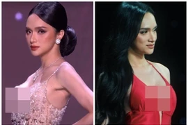 Hương Giang gợi cảm ở bán kết Miss Universe 2025