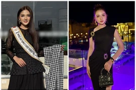 Thu Ngân chọn phong cách kín đáo khi nhập cuộc ở Miss Intercontinental