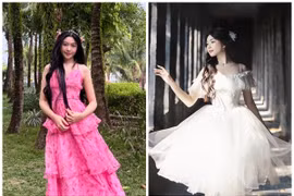 Con gái đầu lòng của Quyền Linh ghi điểm với phong cách tiểu thư