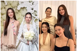 Sao Việt mừng Á hậu Tâm Như lên xe hoa