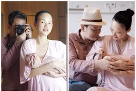 Siêu mẫu Tuyết Lan dành lời ngọt ngào cho chồng sau khi sinh con