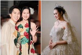 Diễn viên Anh Đức hạnh phúc bên vợ xinh như hoa hậu