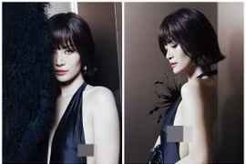 Đông Nhi lần hiếm hoi mặc cắt xẻ táo bạo khoe vòng một