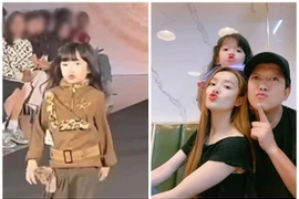 Con gái Trường Giang – Nhã Phương trổ tài catwalk