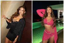 Sắc vóc quyến rũ của tân Hoa hậu Hoàn vũ Indonesia 2025