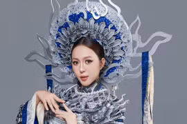 Kiều Duy suýt khóc trước khi thi National Costume ở Miss International 2025