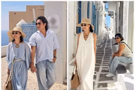 MC Kỳ Duyên và chồng cũ tình tứ khi đi du lịch