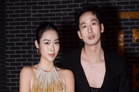 Diệp Bảo Ngọc khoe vẻ gợi cảm bên Tuấn Trần tại sự kiện