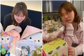 Sao nhí 'Phí Phông' Nina Nutthacha gây sốt khi khoe quà của fan Việt