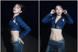 Tóc Tiên mặc táo bạo khoe "vòng eo rắn nước" gây mê