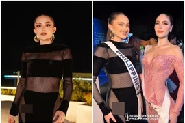 ‘Búp bê Philippines’ mặc táo bạo ở Miss Universe 2025