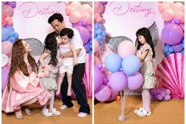 Nhã Phương khoe con gái xinh như công chúa trong tiệc sinh nhật