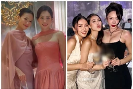 Dàn sao Việt tới dự đám cưới em chồng Tăng Thanh Hà