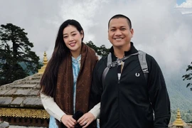 Hoa hậu Khánh Vân và chồng du lịch 'vương quốc hạnh phúc' Bhutan