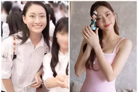 Lương Thùy Linh khoe ảnh mộc mạc thời học sinh