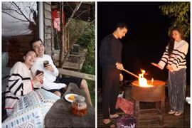 Thúy Diễm - Lương Thế Thành tình tứ sau tin đồn thất thiệt