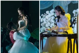 Toàn cảnh đám cưới của người mẫu Hương Liên