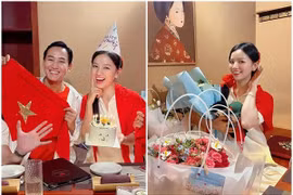 Nữ chính phim "Mưa đỏ" đẹp rạng ngời đón sinh nhật