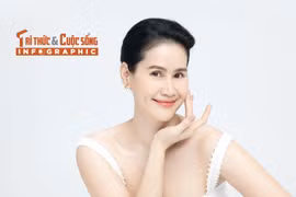 [INFOGRAPHIC] Sự nghiệp nghệ thuật của Thân Thúy Hà 'Mưa đỏ'