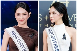 Hành động ghi điểm của Hương Giang ở Miss Universe 2025