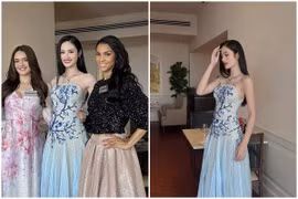 Ý Nhi đẹp cuốn hút, lấn át nhiều đối thủ ở Miss World 2025