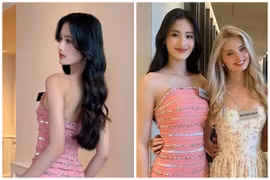 Hoa hậu Ý Nhi đẹp ngọt ngào bên “búp bê” Jane Knoester