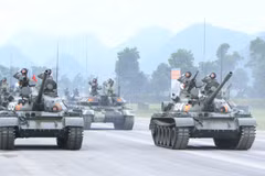 Trang bị đặc biệt giúp bộ đội tăng thiết giáp diễu binh trên Quảng trường Ba Đình