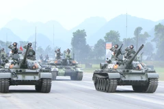 Trang bị đặc biệt giúp bộ đội tăng thiết giáp diễu binh trên Quảng trường Ba Đình