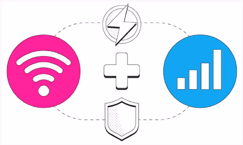 Tính năng này có thể dùng song song cả hai kết nối, tối ưu trải nghiệm nhưng lại tốn kha khá dữ liệu.